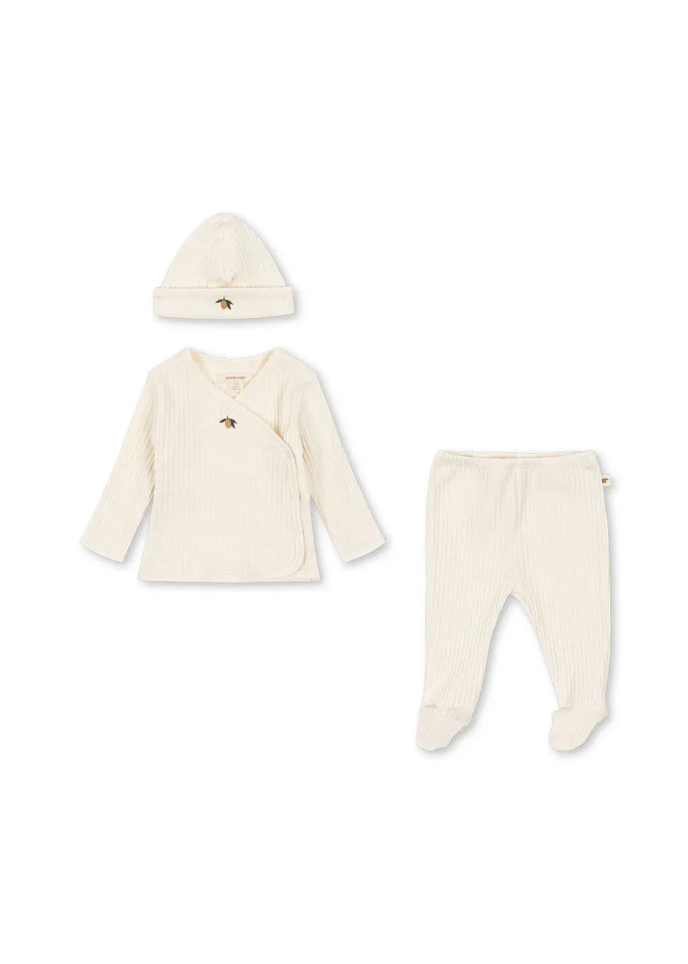 Konges Sløjd Nia Baby Set Lemon KS103943