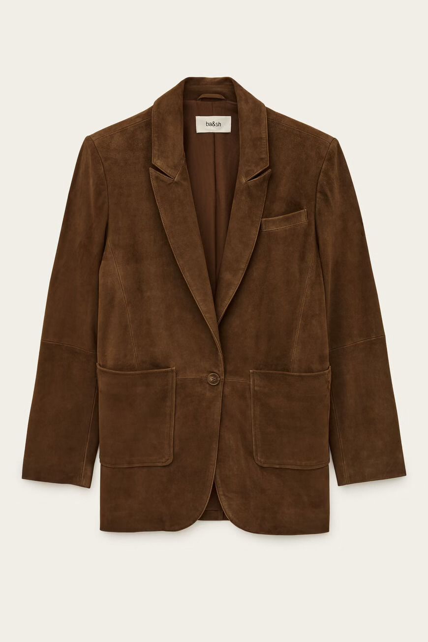 Ba&amp;sh Blazer-Style Jacket Mosty Terre 1H25MOST