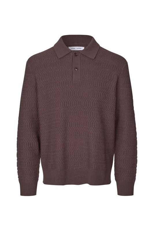 Samsøe Samsøe Sacaiden Polo 11250 Raisin