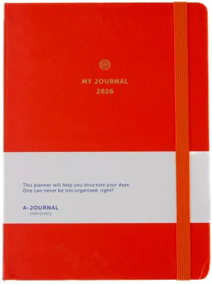 A-Journal My Journal 2026 Coral