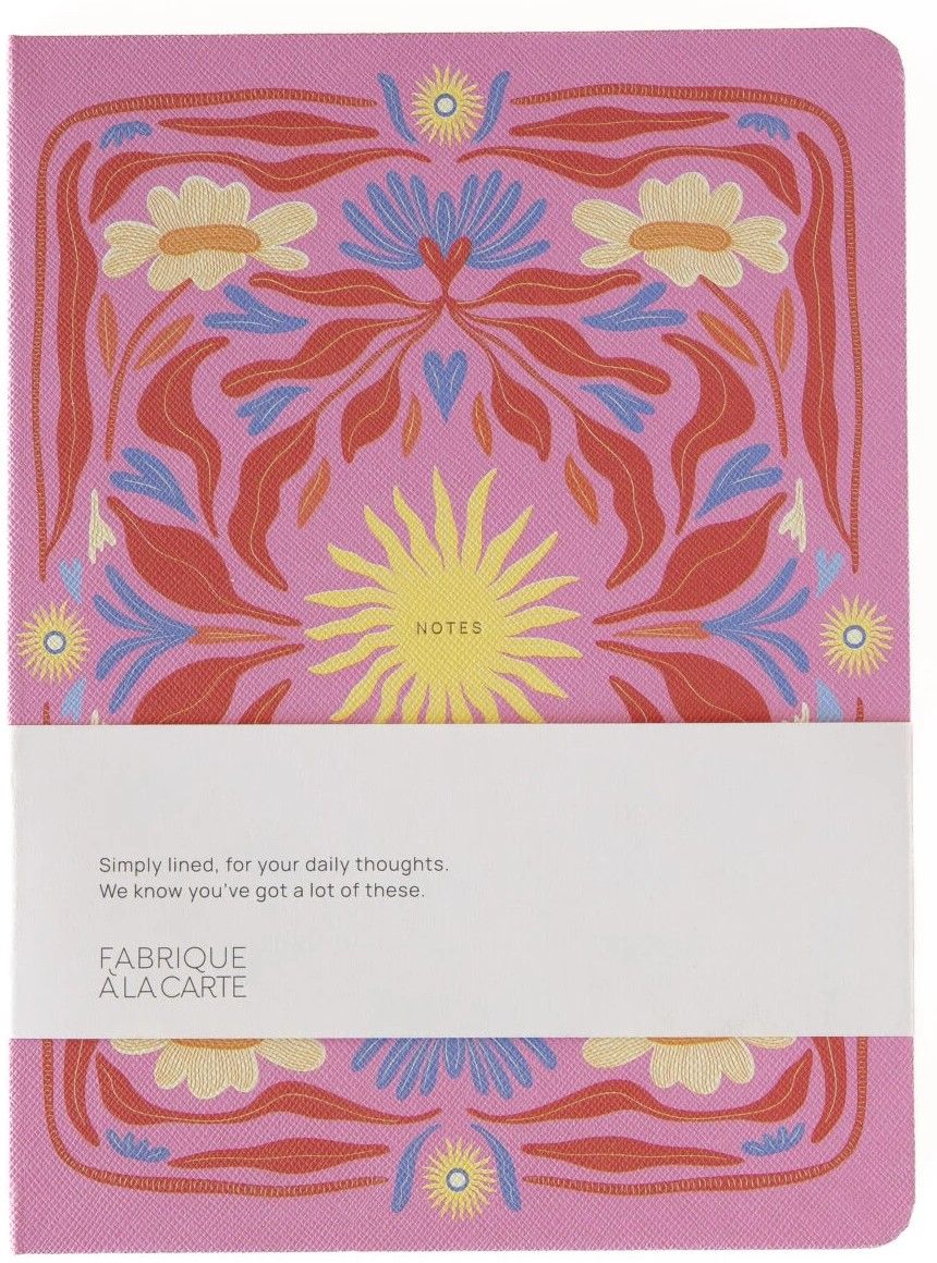 A-Journal Fabrique á la Carte Notebook Sun Pink