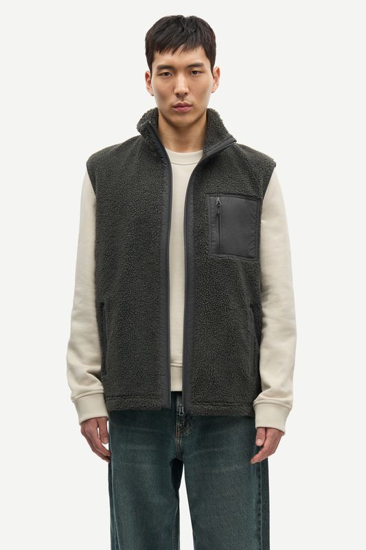 Samsøe Samsøe Sanolan Zip Vest 11705 Unexplored