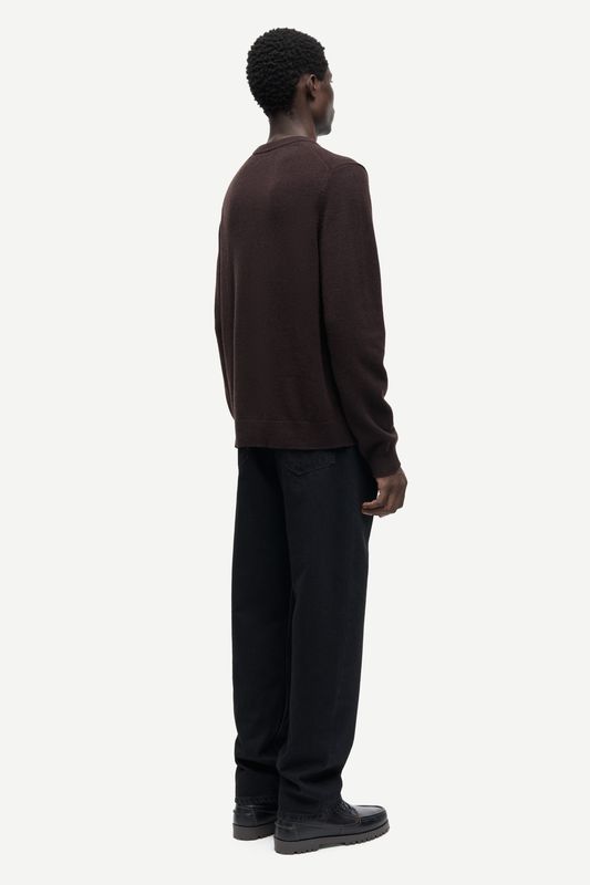 Samsøe Samsøe Sapatrik Sweater 132 Black Coffee