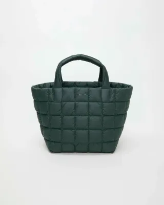 VeeCollective Porter Tote Medium Bottle Green 115-202-427