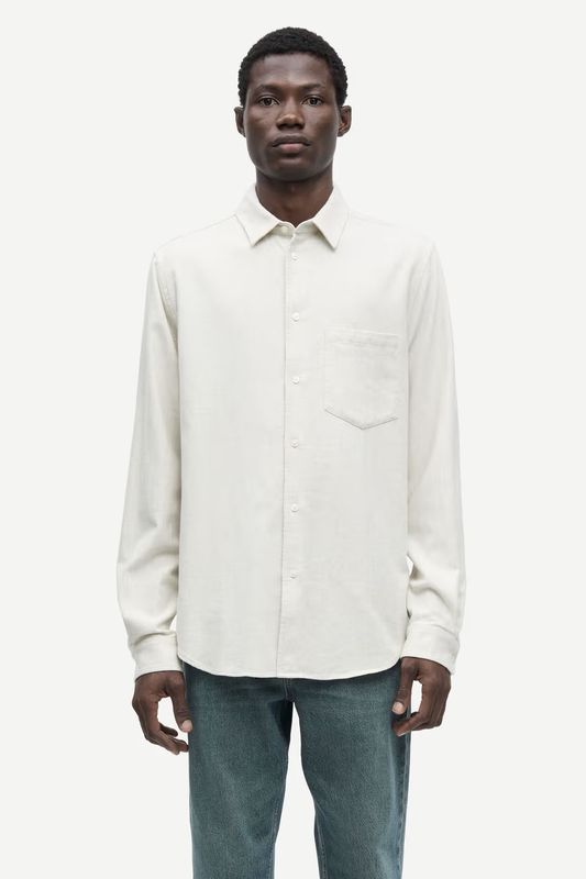 Samsøe Samsøe Saliam NP Shirt 15839 Oatmeal Mel.