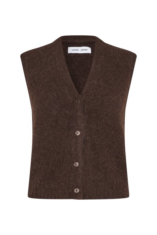 Samsøe Samsøe Sajeanne Vest 15425 Black Coffee
