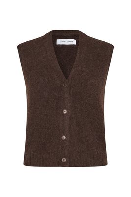 Samsøe Samsøe Sajeanne Vest 15425 Black Coffee
