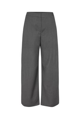 Samsøe Samsøe Saroko Trousers 15449 Dark Grey Melange Samsøe Samsøe Saroko Trousers 15449 Dark Grey Melange