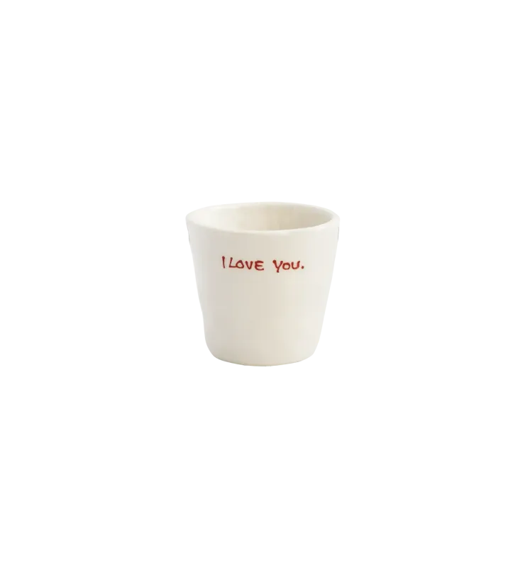 Anna + Nina I love you Espresso Cup
