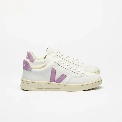 Veja V-12 Leather White Orchid XD0220494A3 Veja V-12 Leather White Orchid XD0220494A3