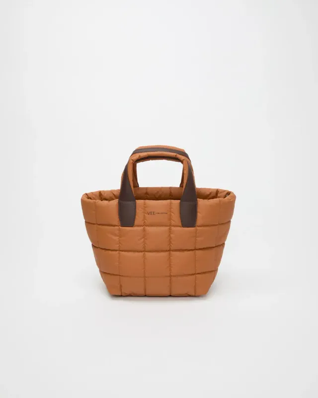 VeeCollective Porter Tote Small Cognac 115-201-413