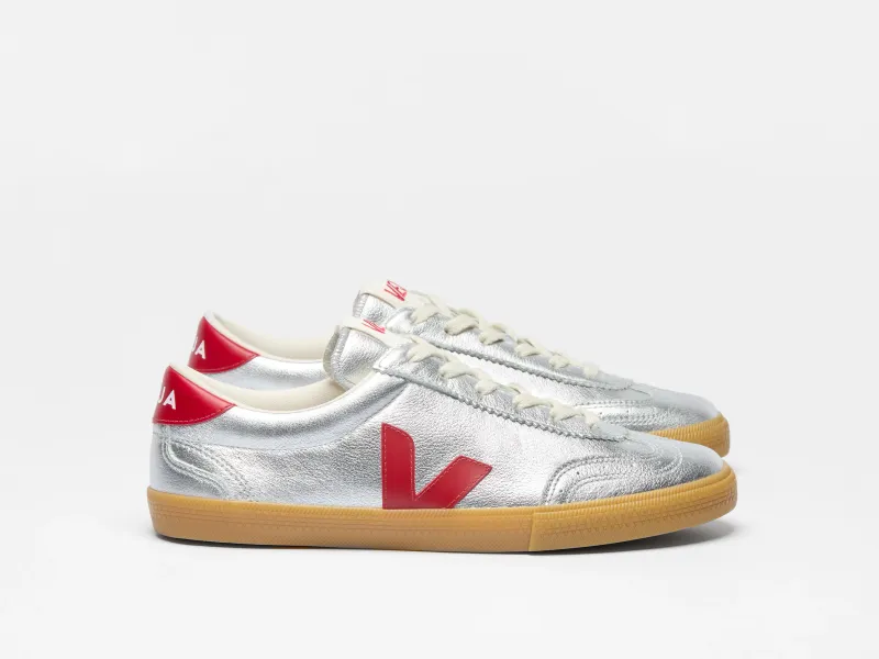 Veja Sneaker Volley O.T. Leather Silver Pepper VO2020881