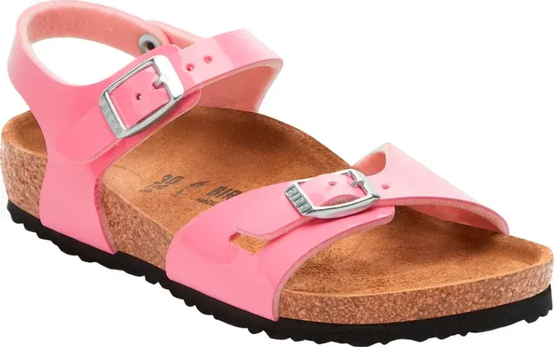 Birkenstock Rio Kids Candy Pink Schmale Weite 1026864