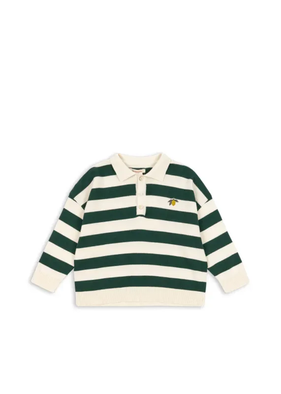 Konges Sløjd Manis Polo Pine Grove Stripe KS103898