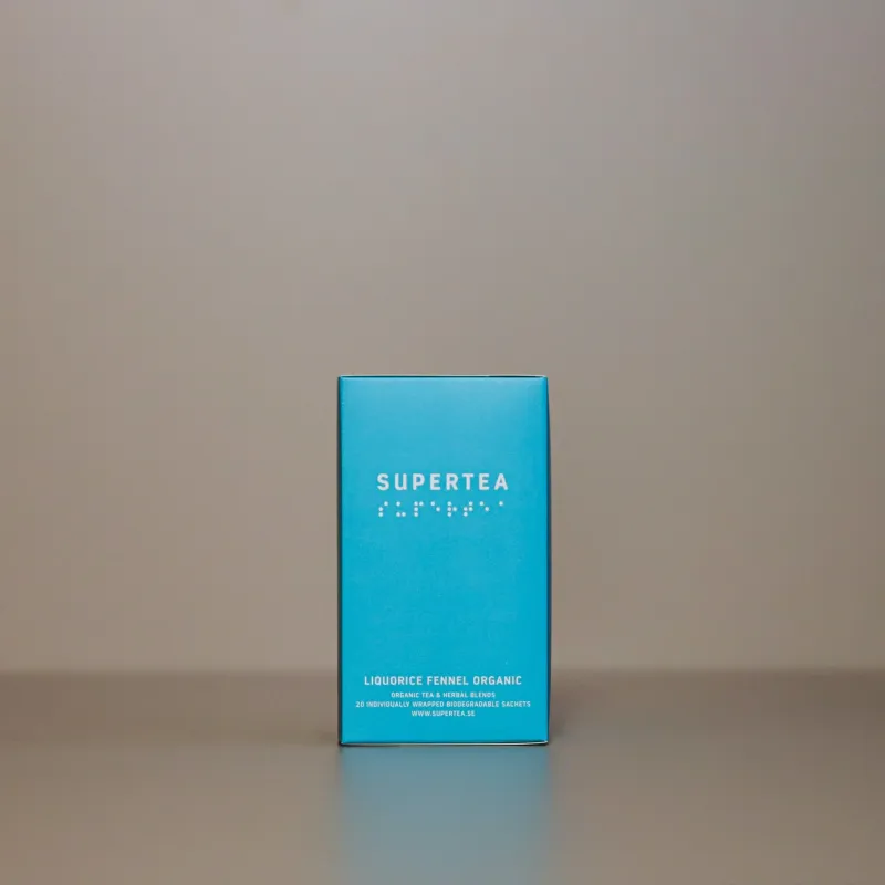 Supertea Liquorice Fennel Digest Organic Tee