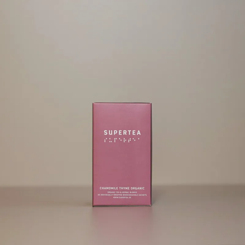 Supertea Chamomile Thyme Organic Tee