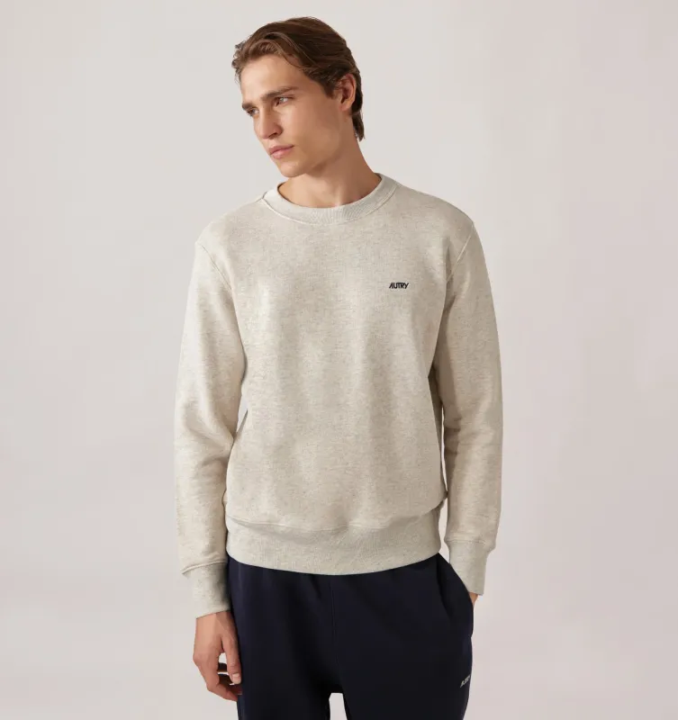 Autry Herren Sweatshirt mit Rundhalsausschnitt und gesticktem Autry Logo SWPM A1JM