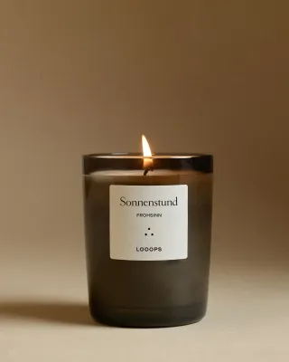 Looops Sonnenstund Große Duftkerze250g