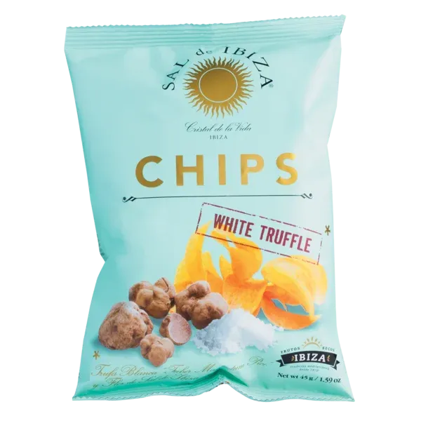 Sal de Ibiza Kartoffelchips mit weißen Trüffeln 45g