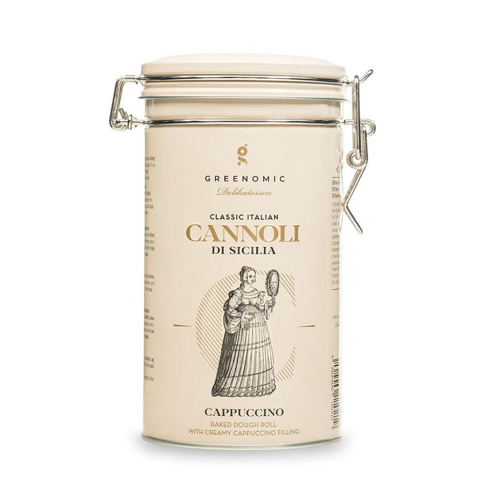 Greenomic Cannoli di Sicilia Cappuccino 200g