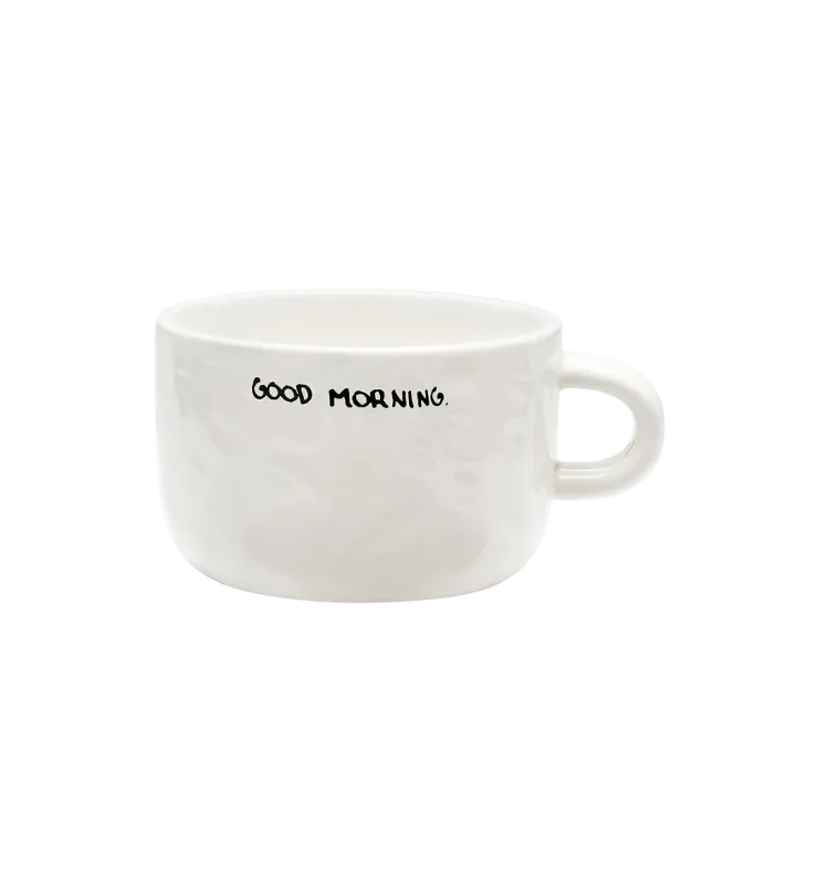 anna + nina Good Morning Cappuccino Mug