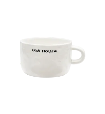 anna + nina Good Morning Cappuccino Mug