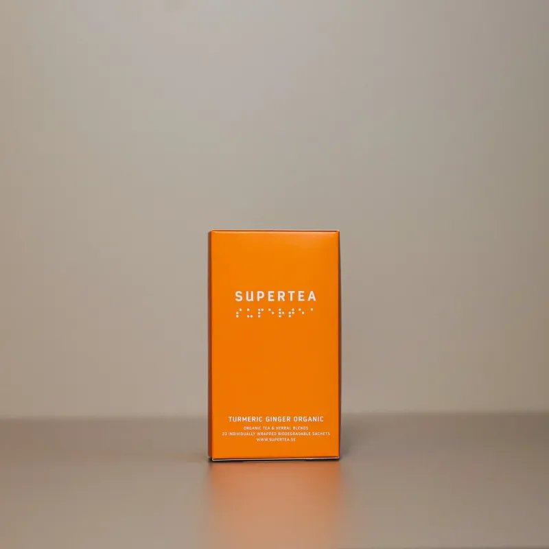 Supertea Turmeric Ginger Organic Tee