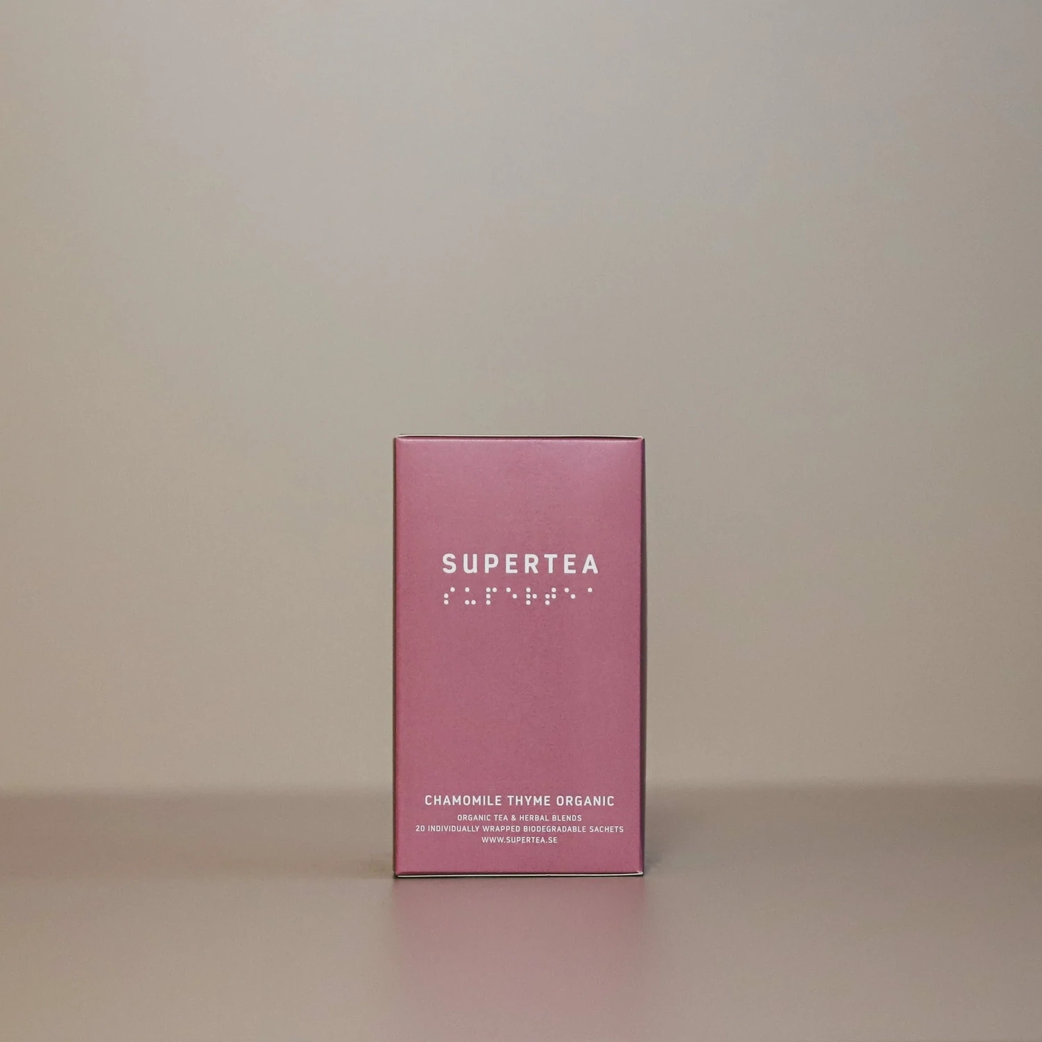 Supertea Chamomile Thyme Organic Tee