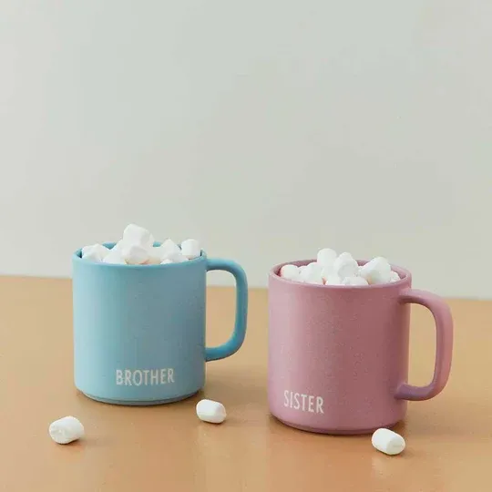 Design Letters Mini Favourite Cup Brother Love Light Blue