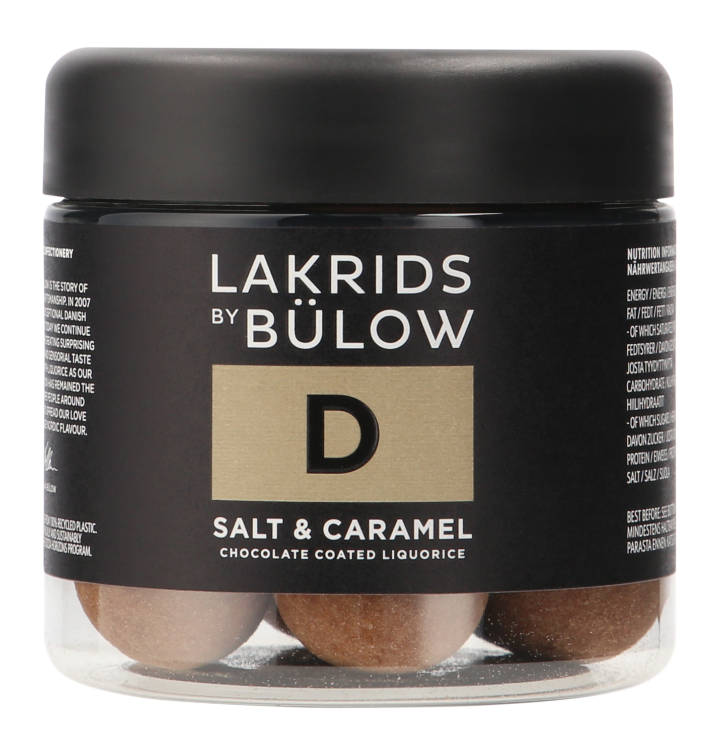 Lakrids by Bülow D Salt &amp; Caramel 115g