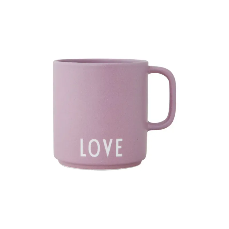 Design Letters Favourite Cup with Handle Love Flieder