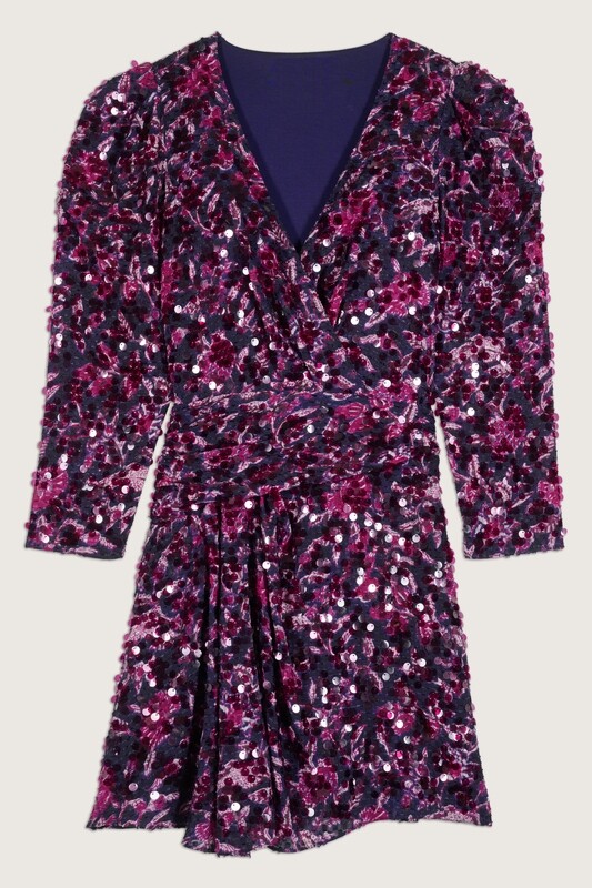 Ba&amp;sh Robe Sola 1H23SOLA Violet