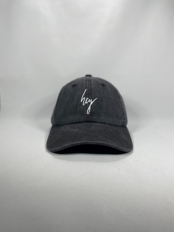 Hey Store Cap Hey Logo Grau