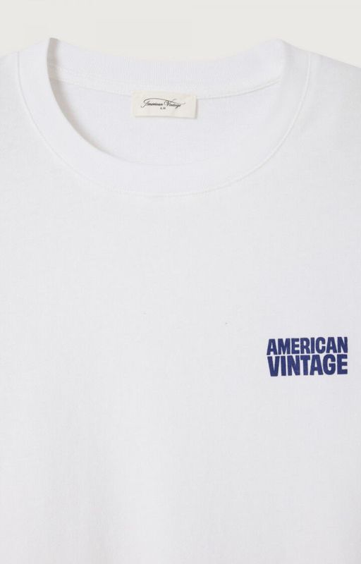American Vintage Damen-T-Shirt Ykobow Weiß YKO02C