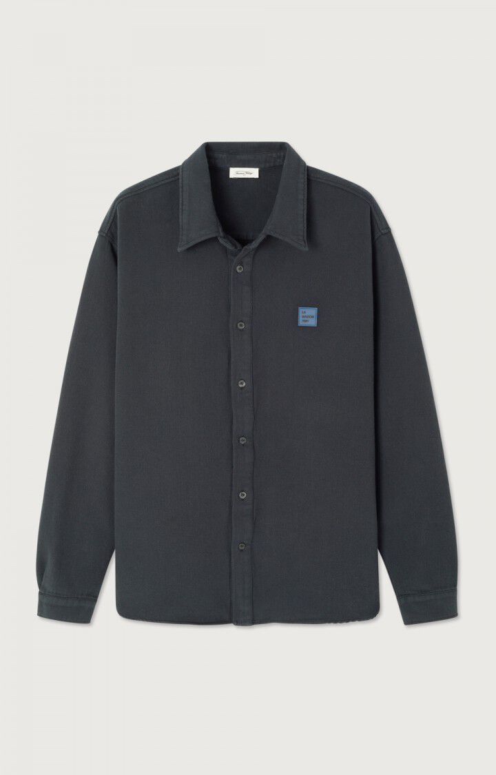 American Vintage Herrenhemd Afaz Kohlenstoff Vintage MAFA06BH25