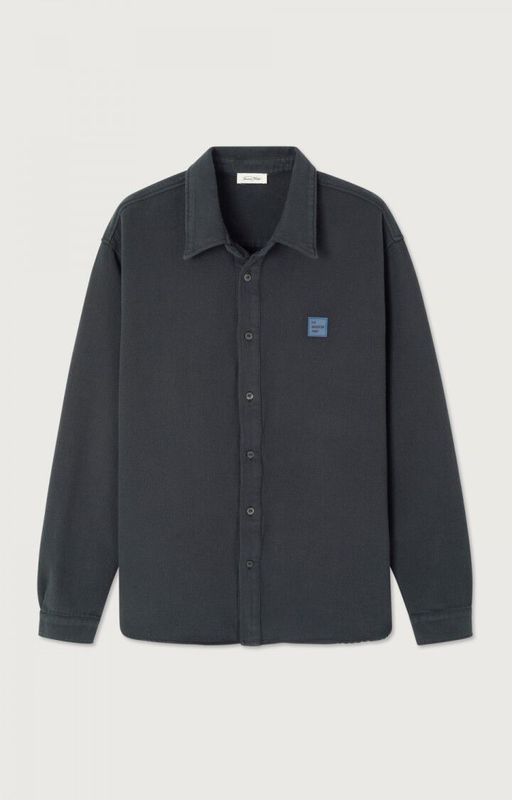 American Vintage Herrenhemd Afaz Kohlenstoff Vintage MAFA06BH25