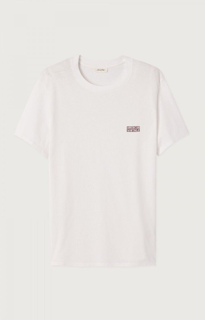 American Vintage Herren T-Shirt Ykobow Weiss MYKO02CE26