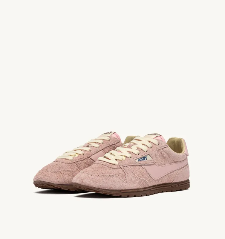 Autry Damen Sneaker Windspin aus Wildleder und Leder in Rosmary WSLW-UA06