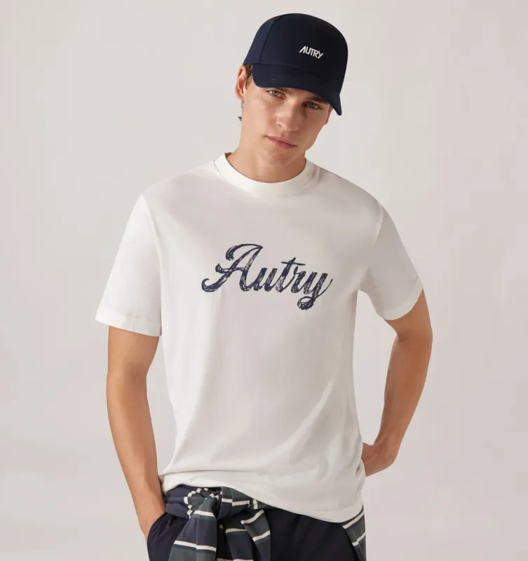 Autry Herren Sweatshirt mit Grafik und Autry-Heritage-Logo Weiss TSPM-I5CW