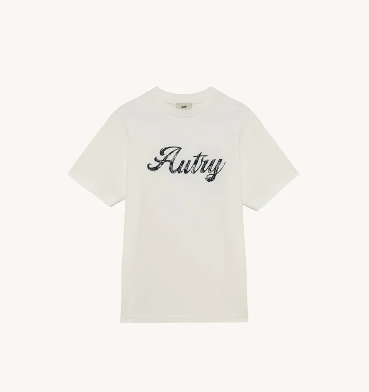Autry Herren Sweatshirt mit Grafik und Autry-Heritage-Logo Weiss TSPM-I5CW