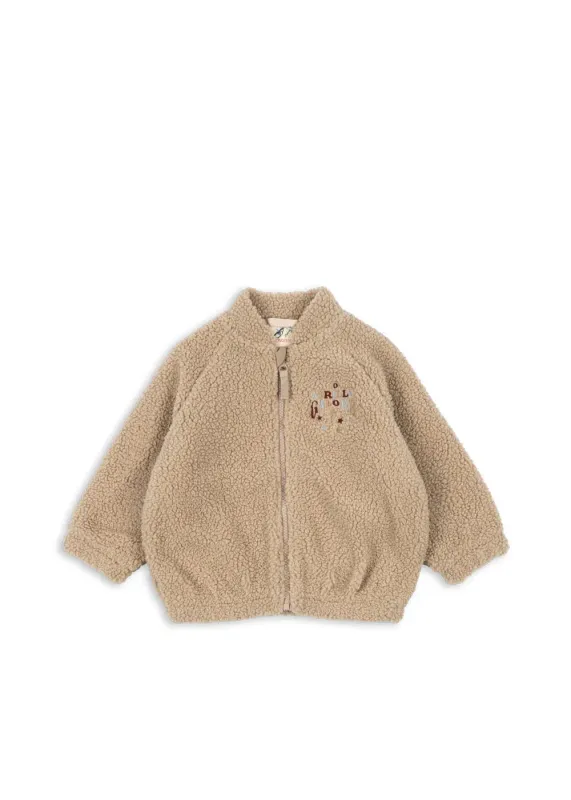 Konges Sløjd Jazz Teddy Bomberjacke Oxford Tan KS103482