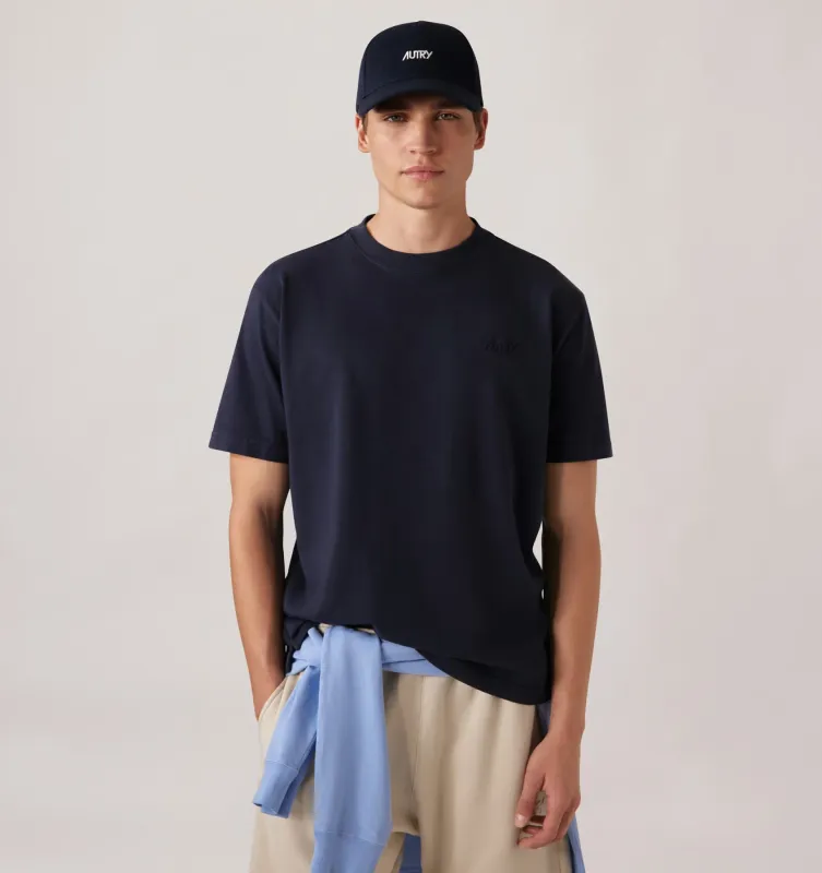 Autry T-Shirt Mit Logo In Passender Farbe Unisex Blau TSPX I7OV