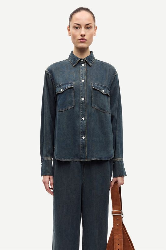 Samsøe Samsøe Sabex Shirt 15645 Burnt Oak