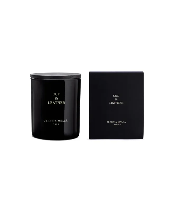 Cereria Mollá 1899 Duftkerze Oud &amp; Leather 230g