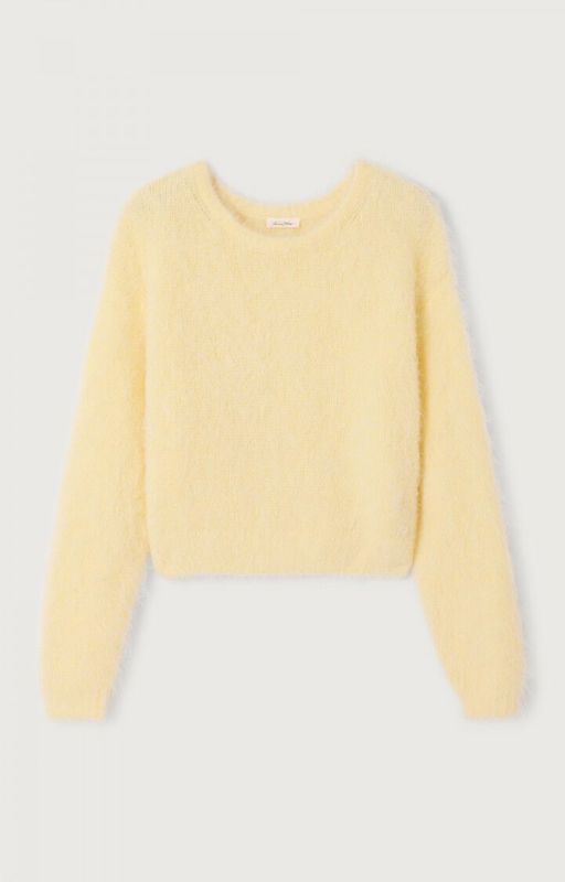 American Vintage Damenpullover Niby Limonade Meliert NIB18AE26