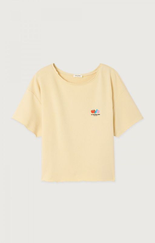 American Vintage Damen T-Shirt Atubay Ecru ATU02AE26