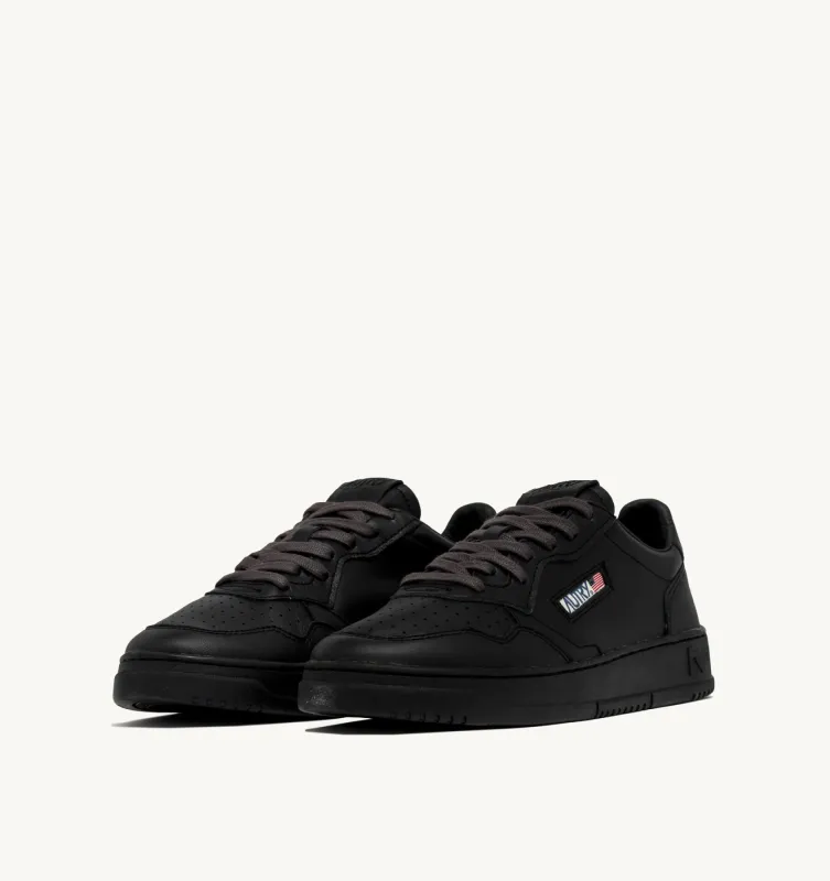 Autry Sneakers Medalist Low Aus Leder In Meteorite AULM - SG16