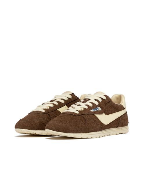 Autry Windspin Low Woman Suede In Tundra Und Rutabaga WSLW-UB37