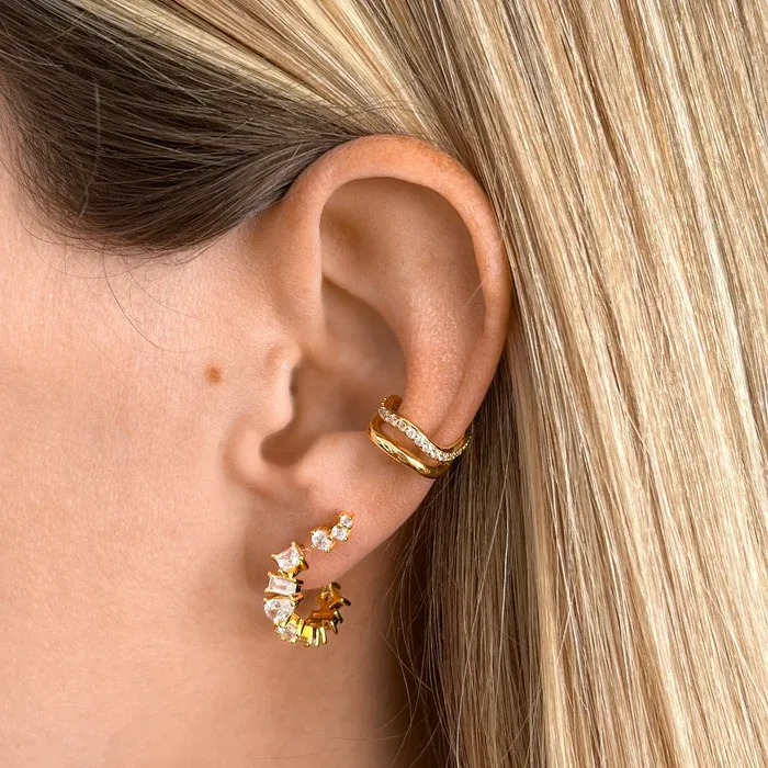 Atelier Brandlinger Ohrstecker Arezzo Gold