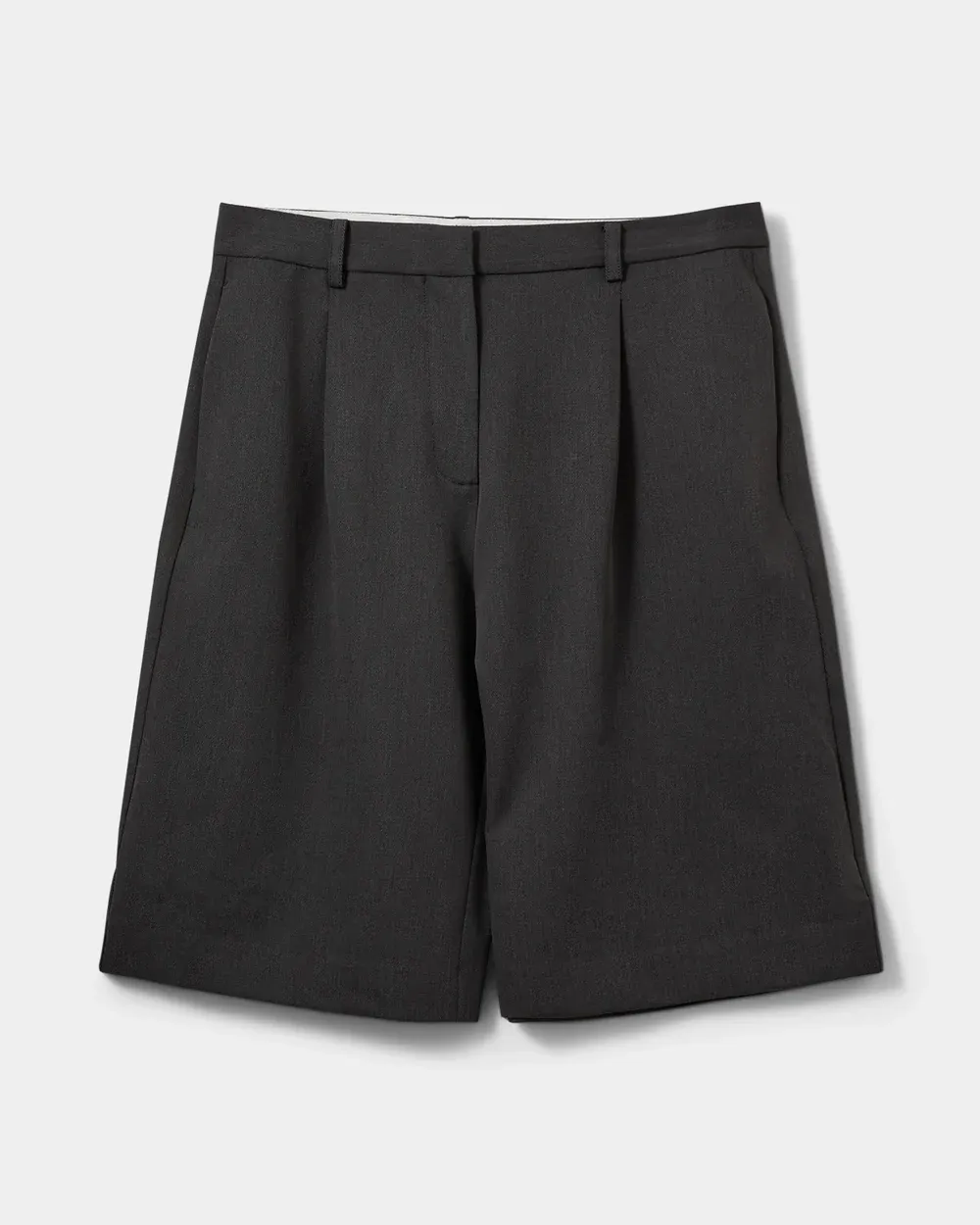 Sofie Schnoor Elsasw Bermuda Suiting Shorts Dark Grey S261377